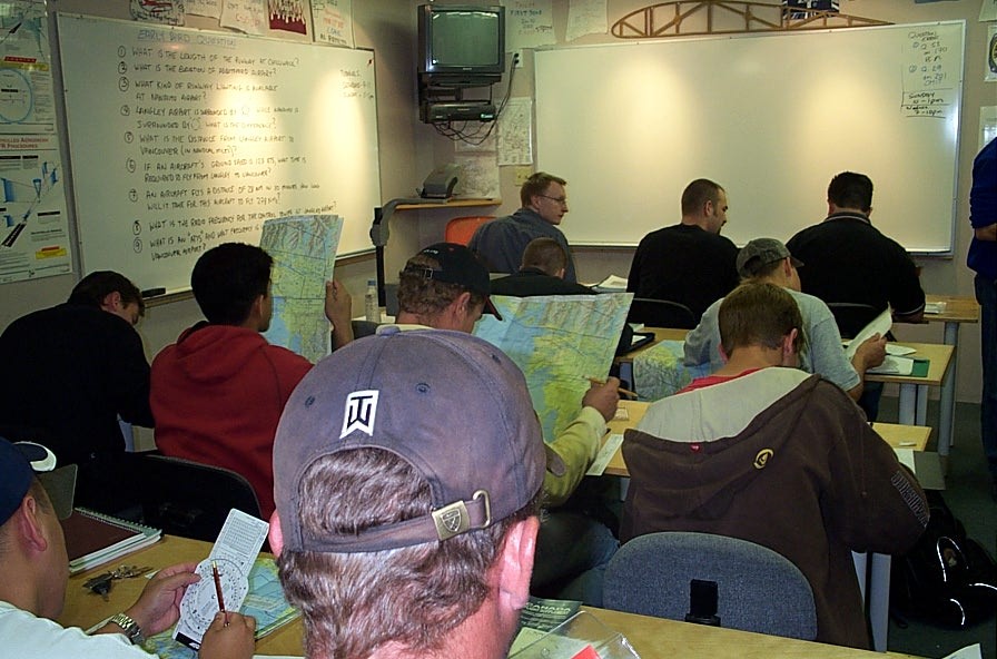 Langley Flying School Groundschool class.